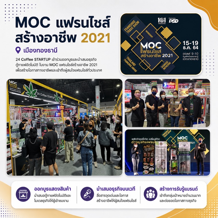 MOC แฟรนไชส์สร้างอาชีพ 2021 · เมืองทองธานี